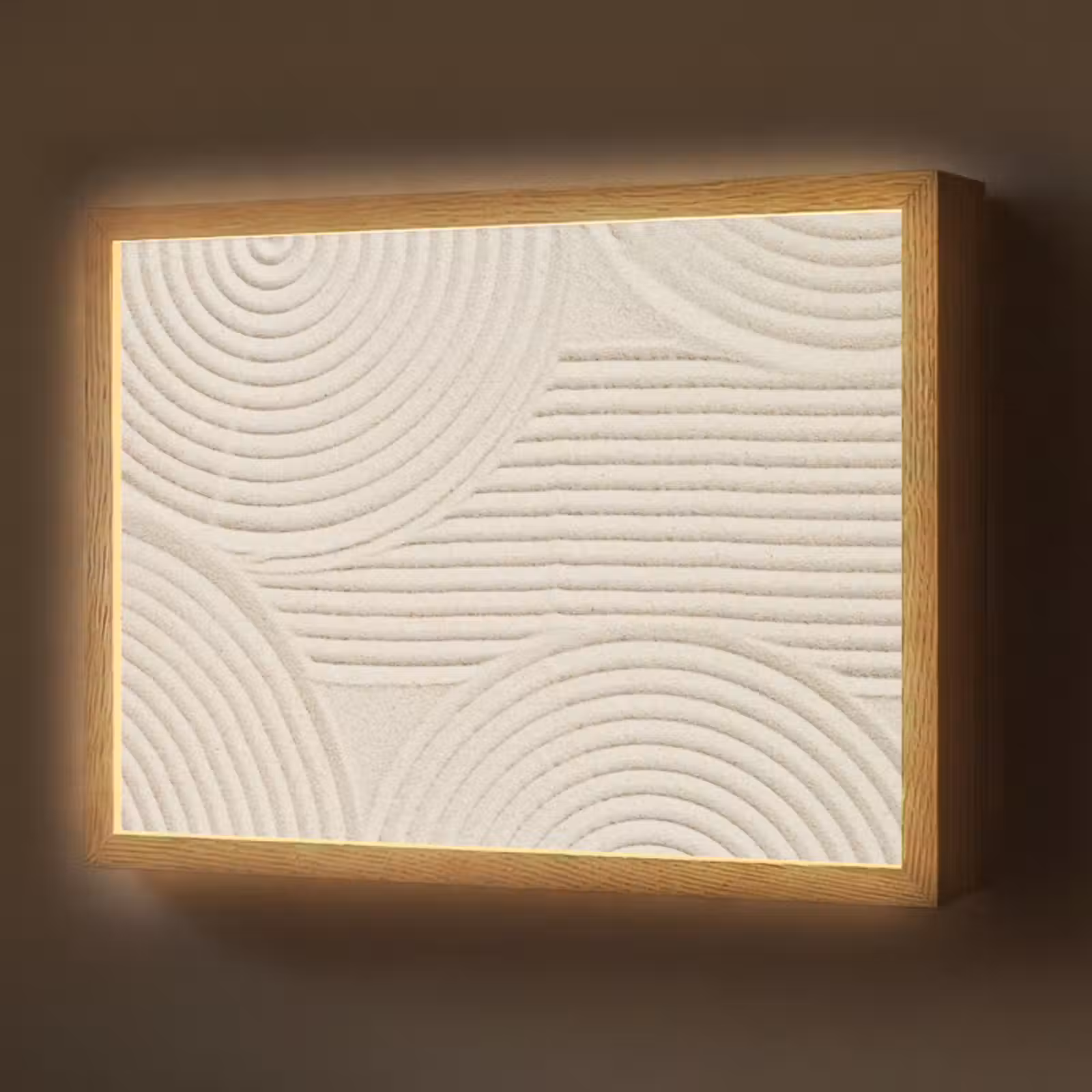 Lightbox - Wandlamp - Patroon - Abstract - Wit — 1