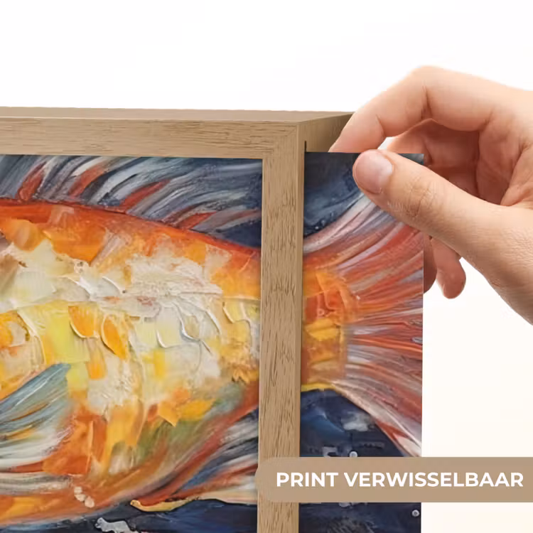 Lightbox - Wandlamp - Vissen - Water - Dieren - Kunst - Olieverf — 5