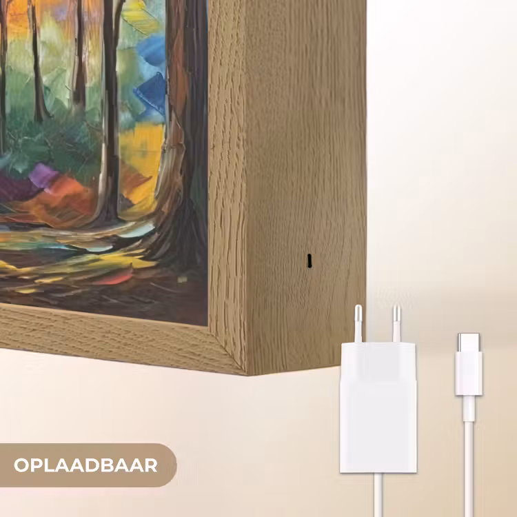 Lightbox - Wandlamp - Landschap - Bos - Kleuren - Natuur — 7