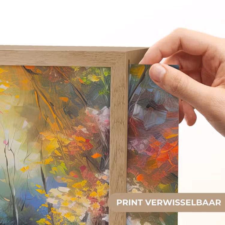 Lightbox - Wandlamp - Landschap - Olieverf - Kleurrijk - Natuur — 5