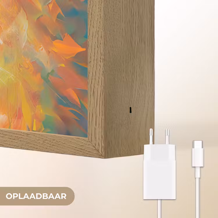 Lightbox - Wandlamp - Tijger - Dieren - Olieverf - Kunst — 7