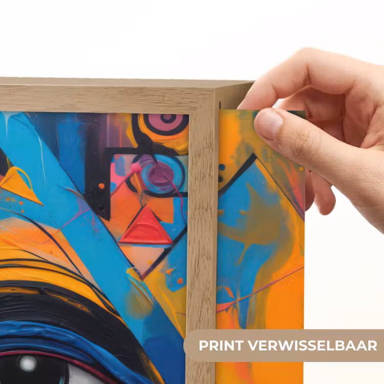 Lightbox - Wandlamp - Graffiti - Kleuren - Oog - Kunst — 5