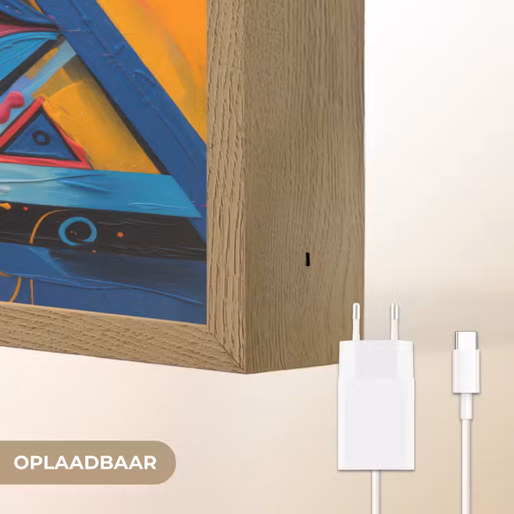 Lightbox - Wandlamp - Graffiti - Kleuren - Oog - Kunst — 7