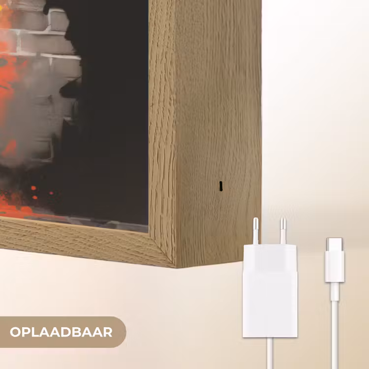 Lightbox - Wandlamp - Meisje - Kunst - Paraplu - Graffiti - Kleuren - Muur — 7