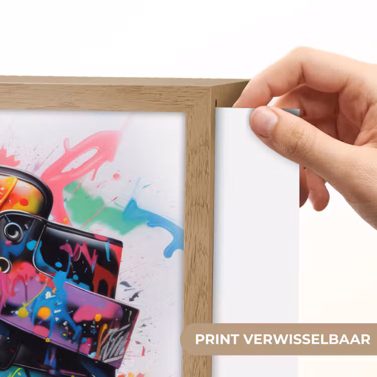 Lightbox - Wandlamp - Schoenen - Graffiti - Wit - Kleuren — 5