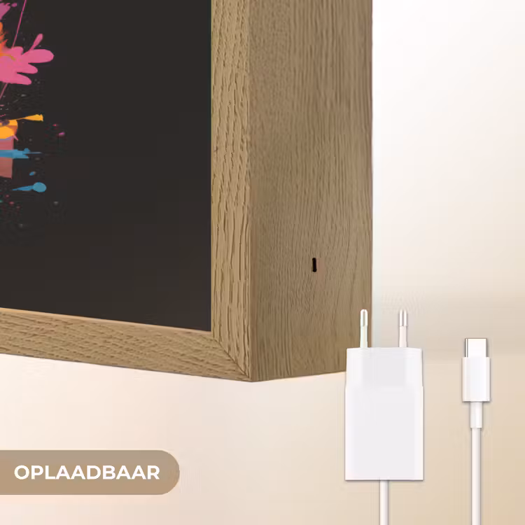 Lightbox - Wandlamp - Radio - Graffiti - Box - Kleuren - Zwart — 7