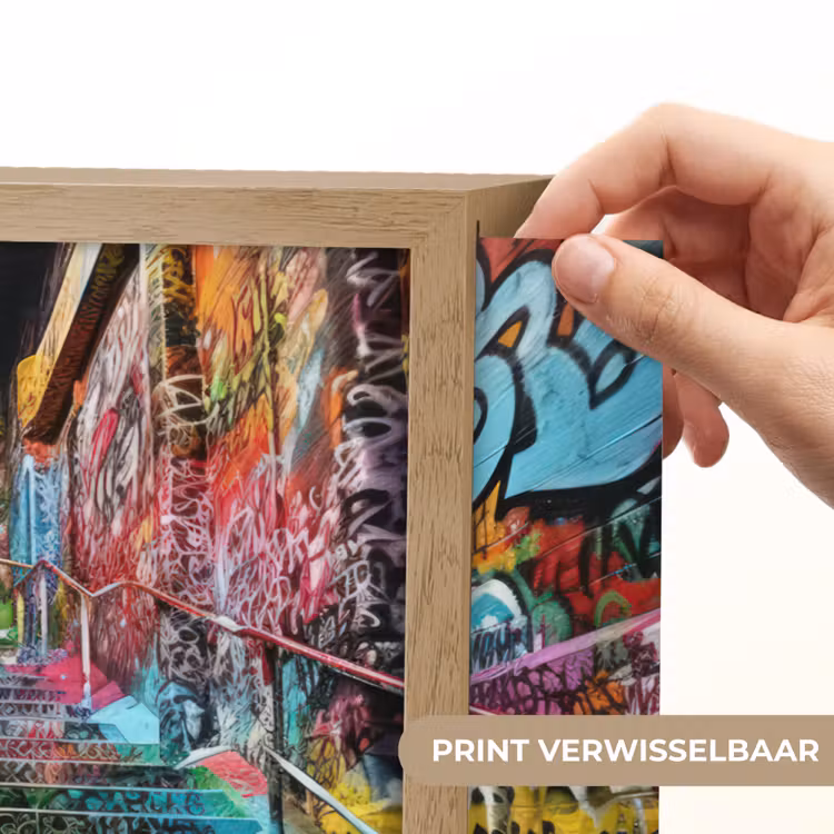 Lightbox - Wandlamp - Trap - Graffiti - Kleuren - Kunst — 5