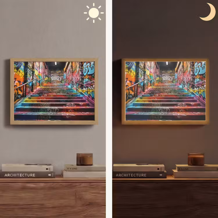 Lightbox - Wandlamp - Trap - Graffiti - Kleuren - Kunst — 6