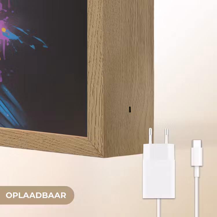 Lightbox - Wandlamp - Vogel - Kraai - Graffiti - Zwart - Dieren — 7