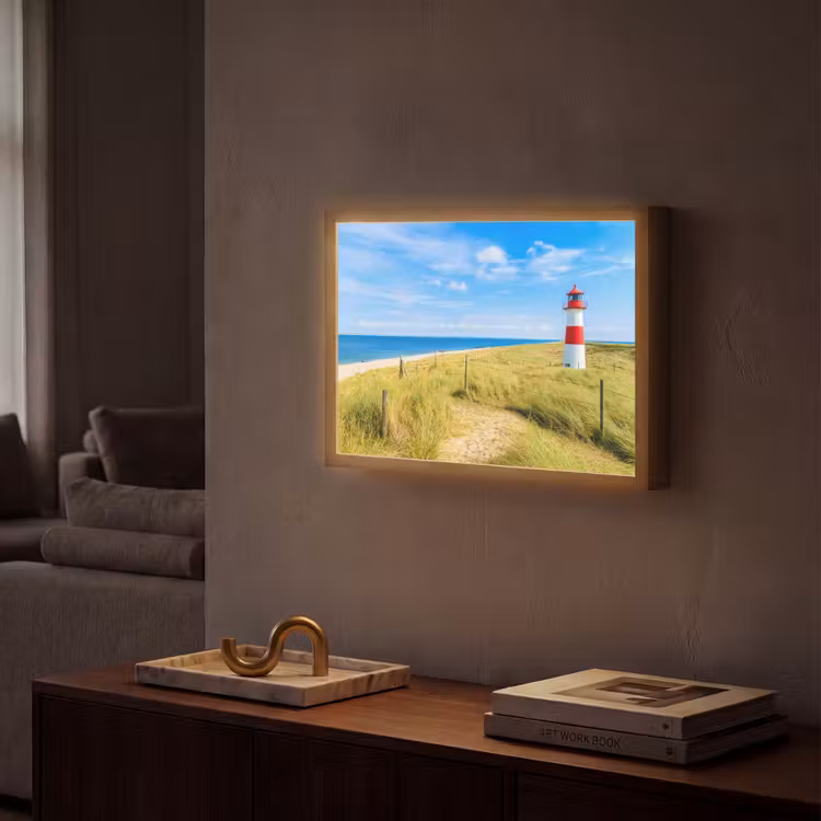 Lightbox - Wandlamp - Vuurtoren - Duinen - Strand - Zee - Zomer — 2