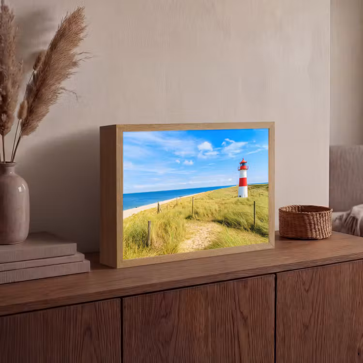 Lightbox - Wandlamp - Vuurtoren - Duinen - Strand - Zee - Zomer — 4