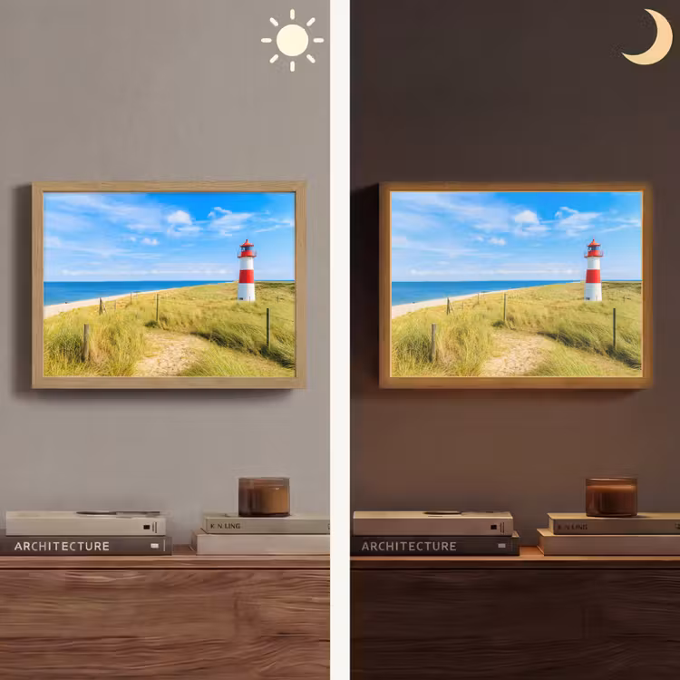 Lightbox - Wandlamp - Vuurtoren - Duinen - Strand - Zee - Zomer — 6