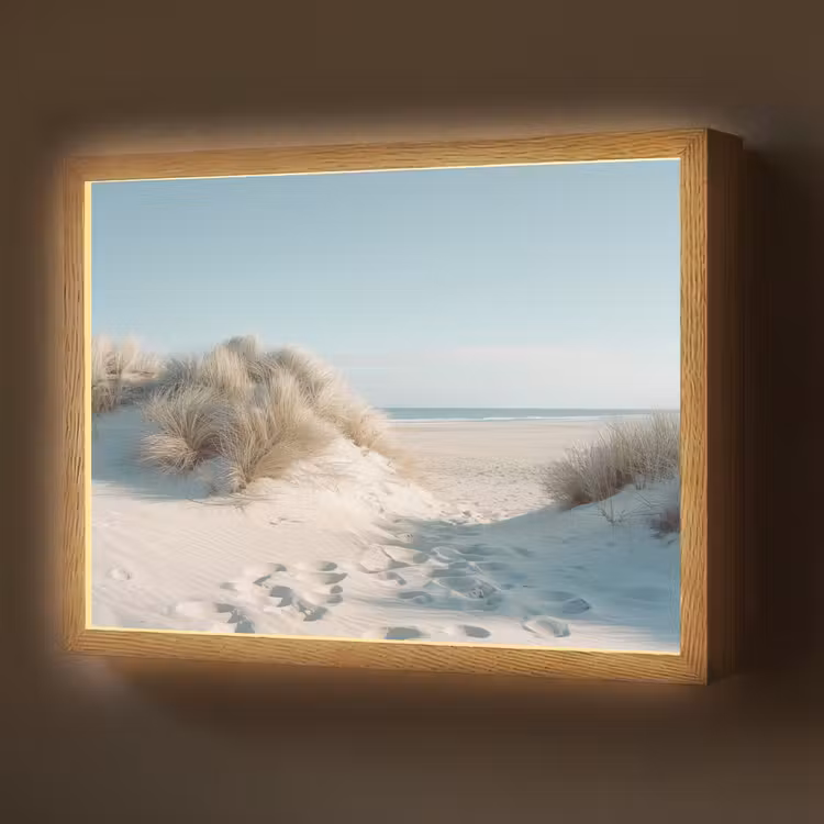 Lightbox - Wandlamp - Duinen - Planten - Zomer - Natuur — 1