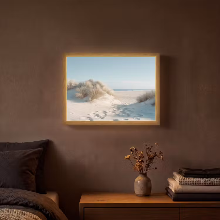 Lightbox - Wandlamp - Duinen - Planten - Zomer - Natuur — 3