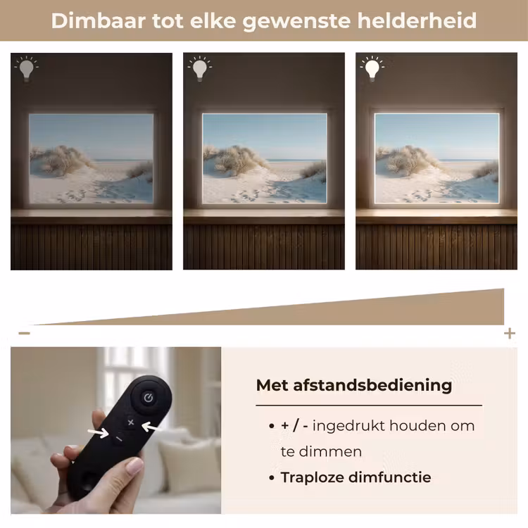 Lightbox - Wandlamp - Duinen - Planten - Zomer - Natuur — 9