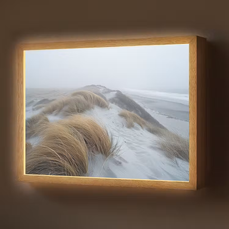 Lightbox - Wandlamp - Duinen - Strand - Planten - Natuur — 1