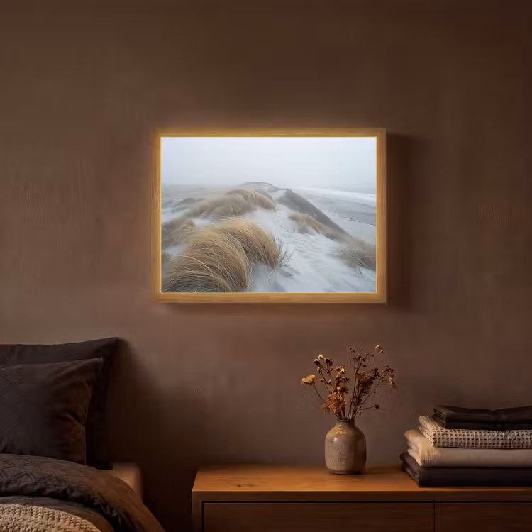 Lightbox - Wandlamp - Duinen - Strand - Planten - Natuur — 3