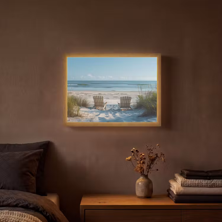 Lightbox - Wandlamp - Duinen - Strand - Zee - Zomer — 3
