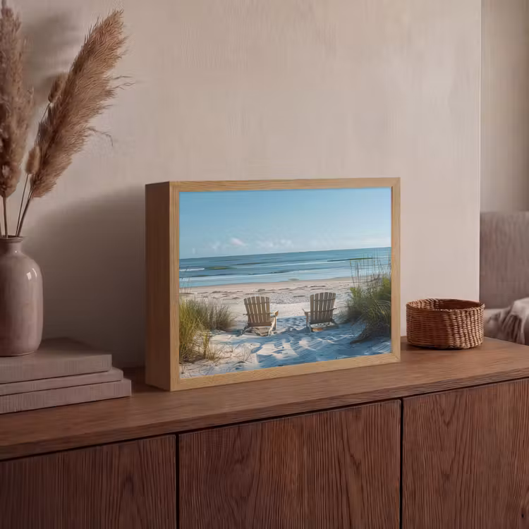 Lightbox - Wandlamp - Duinen - Strand - Zee - Zomer — 4