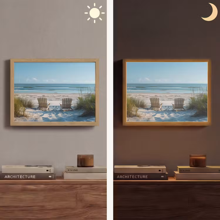 Lightbox - Wandlamp - Duinen - Strand - Zee - Zomer — 6