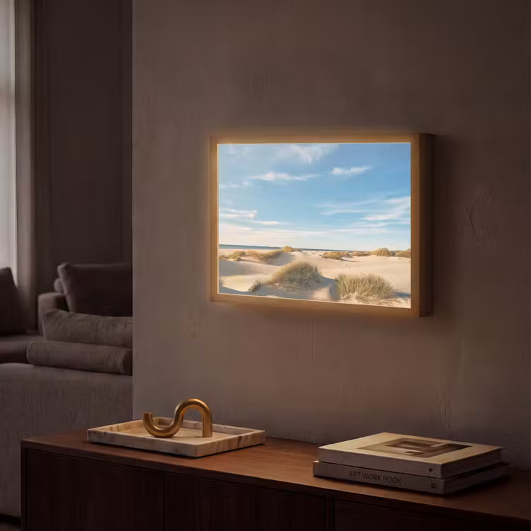 Lightbox - Wandlamp - Duinen - Zomer - Landschap - Zee - Strand — 2