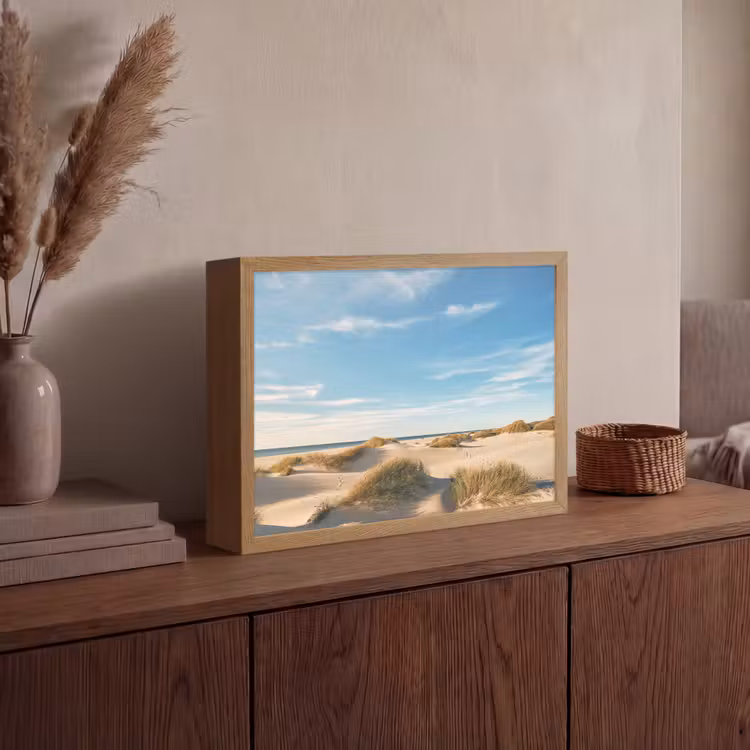 Lightbox - Wandlamp - Duinen - Zomer - Landschap - Zee - Strand — 4