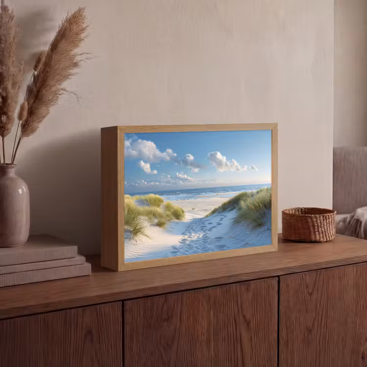 Lightbox - Wandlamp - Duinen - Zomer - Zon - Landschap - Zee — 4