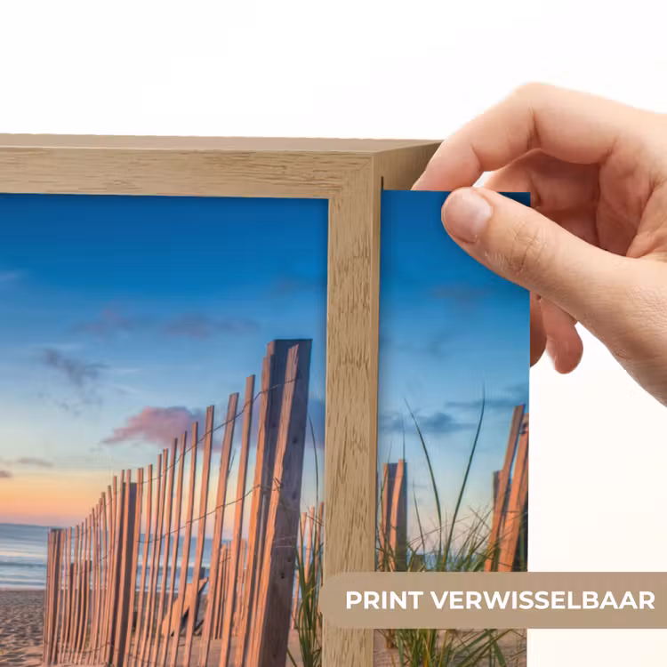 Lightbox - Wandlamp - Duinen - Zonsondergang - Strand - Zee - Horizon — 5