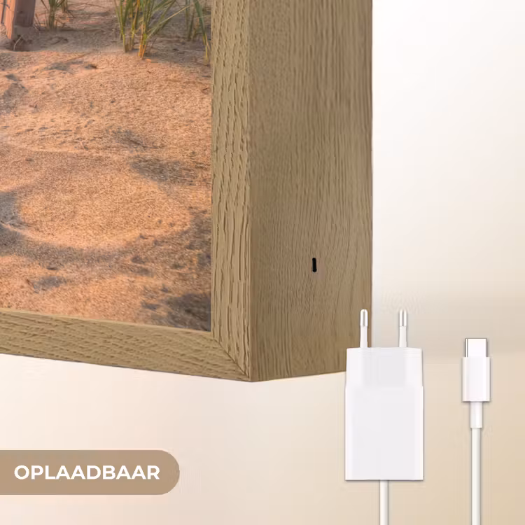 Lightbox - Wandlamp - Duinen - Zonsondergang - Strand - Zee - Horizon — 7
