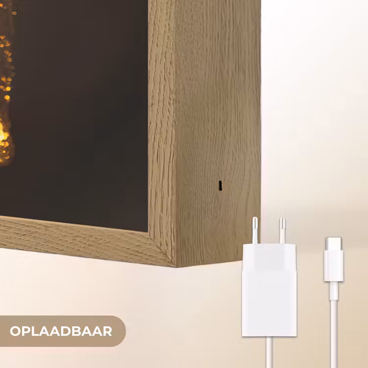 Lightbox - Wandlamp - Gouden lippen - Gezicht - Vrouw - Modern — 7