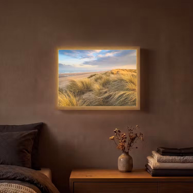 Lightbox - Wandlamp - Gras - Duinen - Strand - Zomer — 3