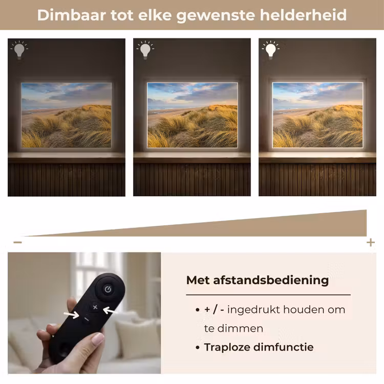 Lightbox - Wandlamp - Gras - Duinen - Strand - Zomer — 9
