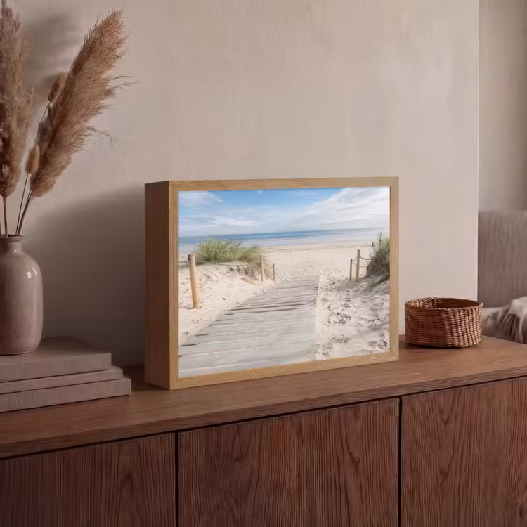 Lightbox - Wandlamp - Strand - Pad - Duinen - Zee - Zomer — 4