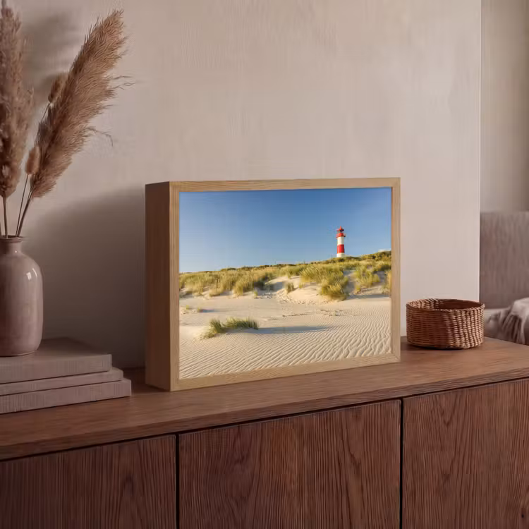 Lightbox - Wandlamp - Vuurtoren - Strand - Landschap - Duinen — 4
