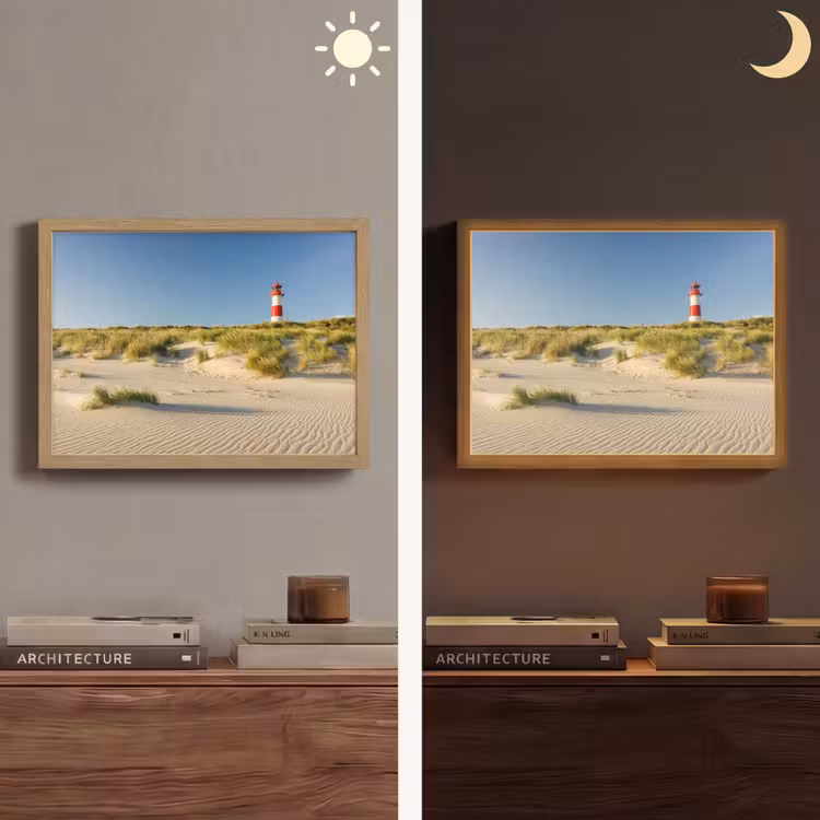 Lightbox - Wandlamp - Vuurtoren - Strand - Landschap - Duinen — 6