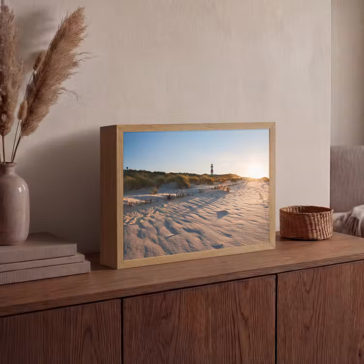 Lightbox - Wandlamp - Zon - Duinen - Strand - Vuurtoren — 4