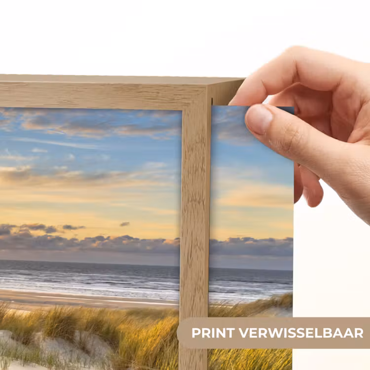 Lightbox - Wandlamp - Zonsondergang - Duinen - Strand - Landschap — 5