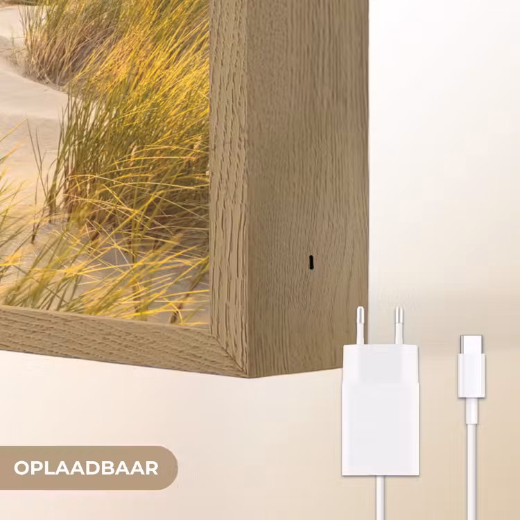 Lightbox - Wandlamp - Zonsondergang - Duinen - Strand - Landschap — 7