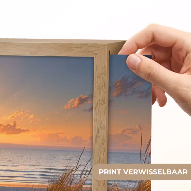 Lightbox - Wandlamp - Zonsondergang - Duinen - Strand - Zee — 5