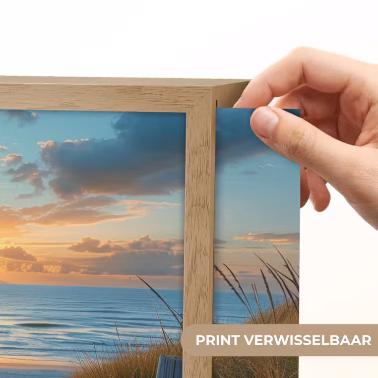 Lightbox - Wandlamp - Zonsondergang - Strand - Zomer - Landschap — 5