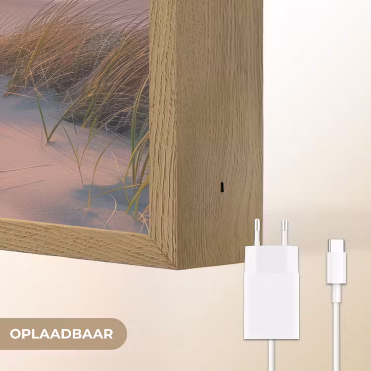 Lightbox - Wandlamp - Zonsondergang - Zee - Strand - Duinen - Natuur — 7