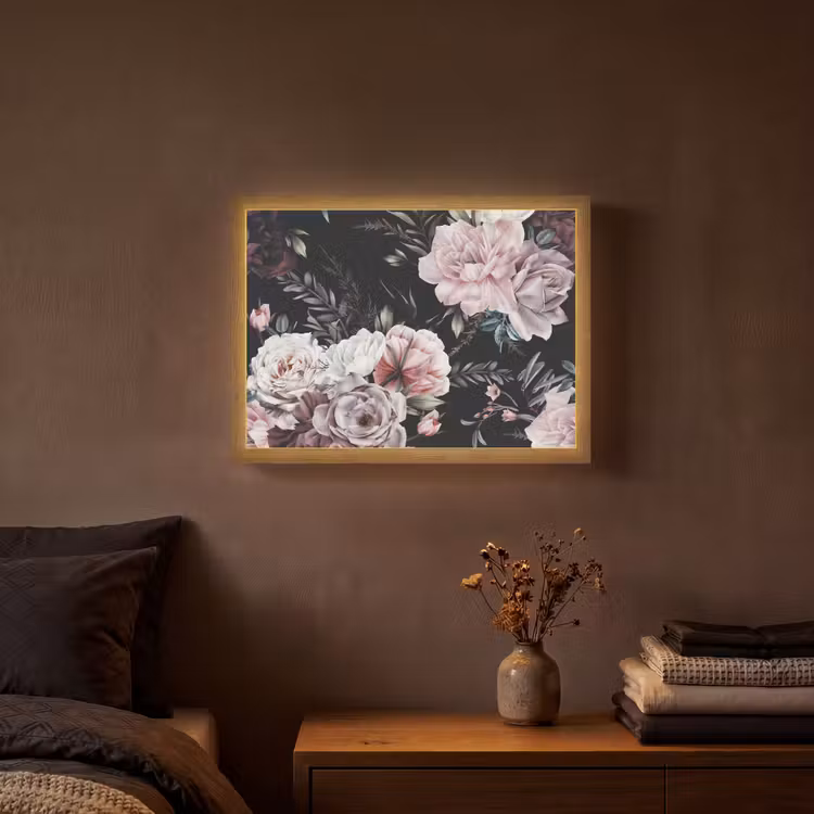 Lightbox - Wandlamp - Vintage - Rozen - Romantisch - Bloemen — 3