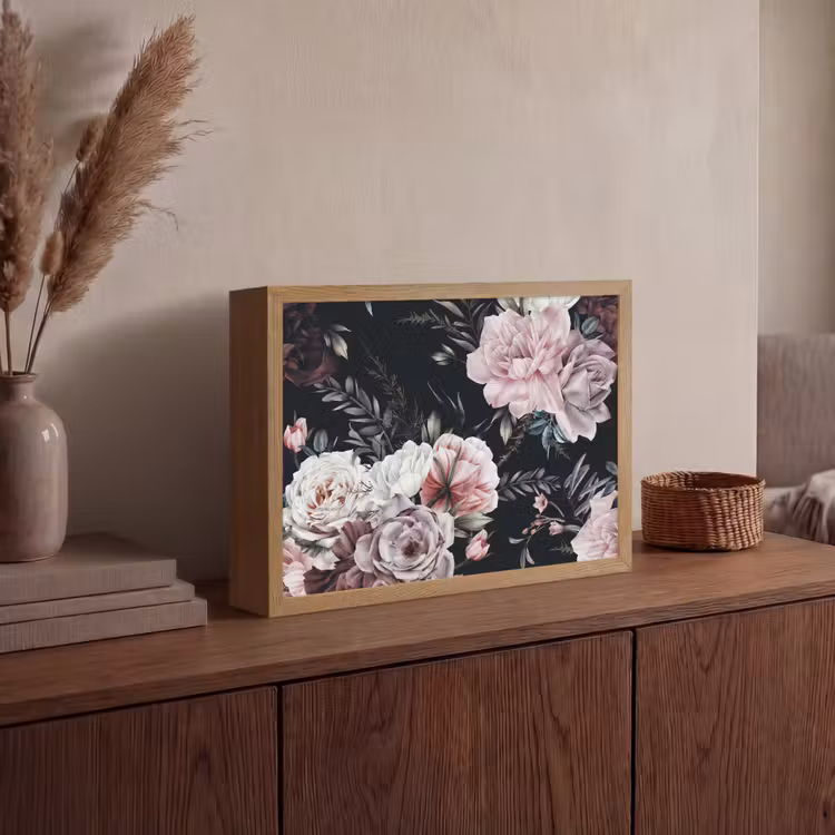 Lightbox - Wandlamp - Vintage - Rozen - Romantisch - Bloemen — 4