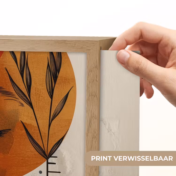 Lightbox - Wandlamp - Gezicht - Cirkels - Kunst - Modern — 5