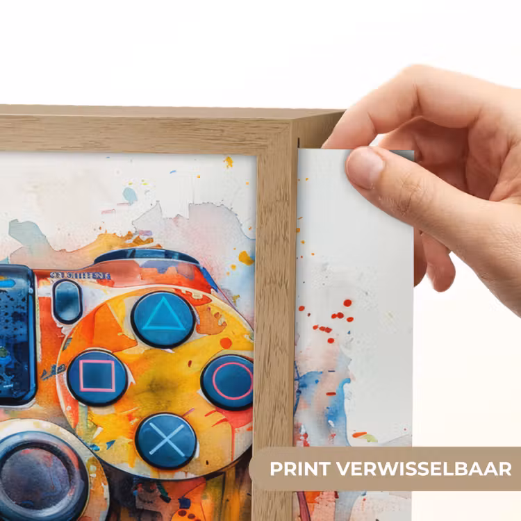 Lightbox - Wandlamp - Kinder- en tiener kamer - Gaming - Game controller — 5