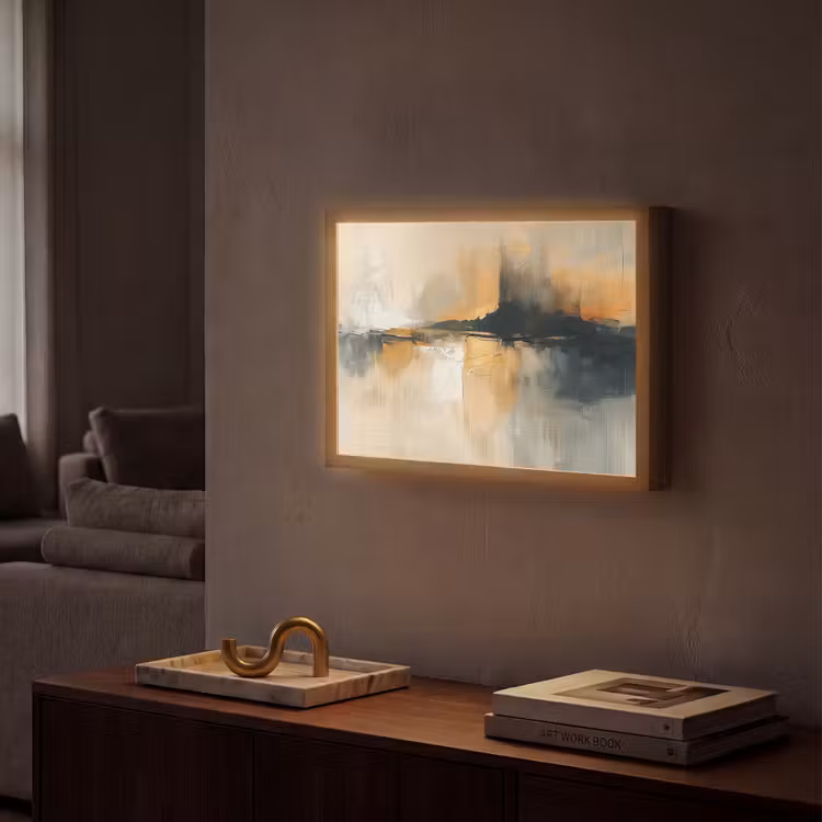 Lightbox - Wandlamp - Modern - Abstract - Goud - Zwart — 2