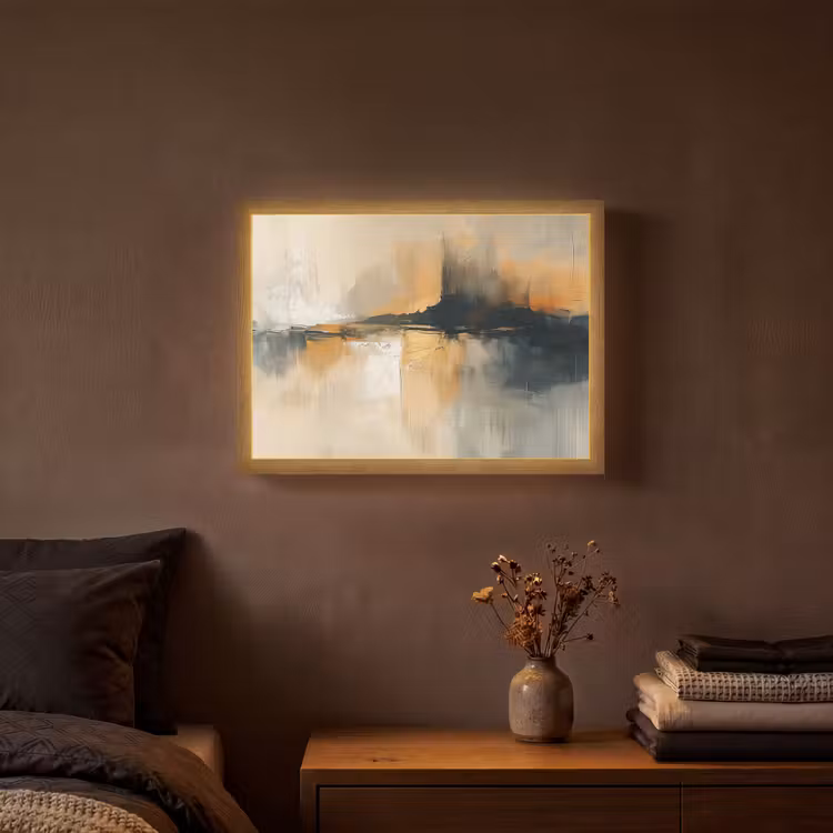 Lightbox - Wandlamp - Modern - Abstract - Goud - Zwart — 3