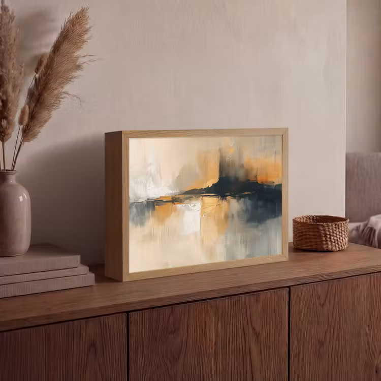 Lightbox - Wandlamp - Modern - Abstract - Goud - Zwart — 4