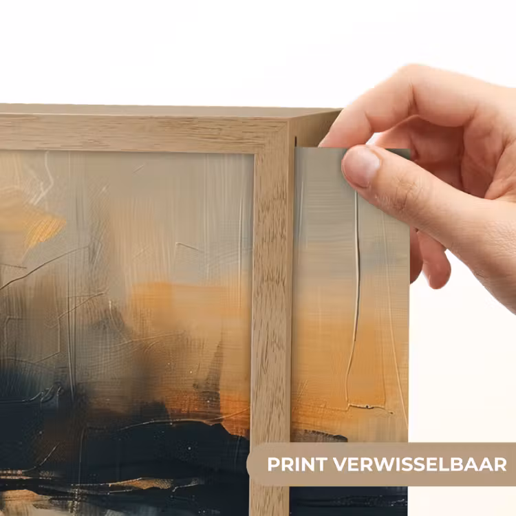 Lightbox - Wandlamp - Modern - Abstract - Goud - Zwart — 5