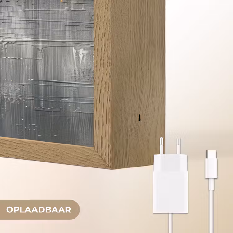 Lightbox - Wandlamp - Modern - Goud - Grijs - Patroon — 7